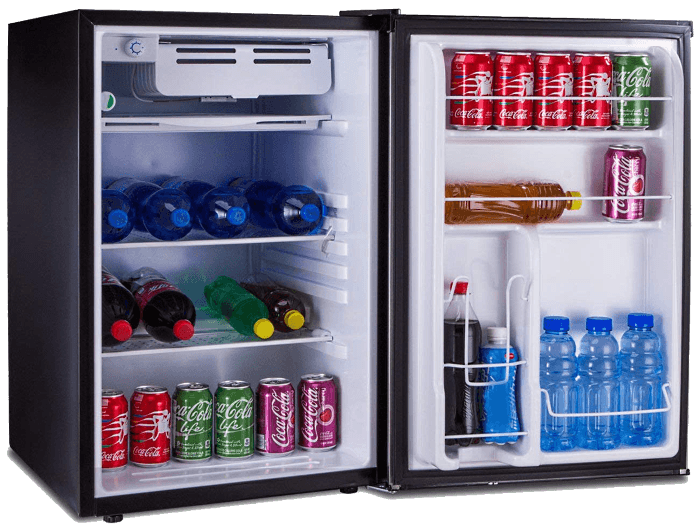 Della Compact Refrigerator Freezer