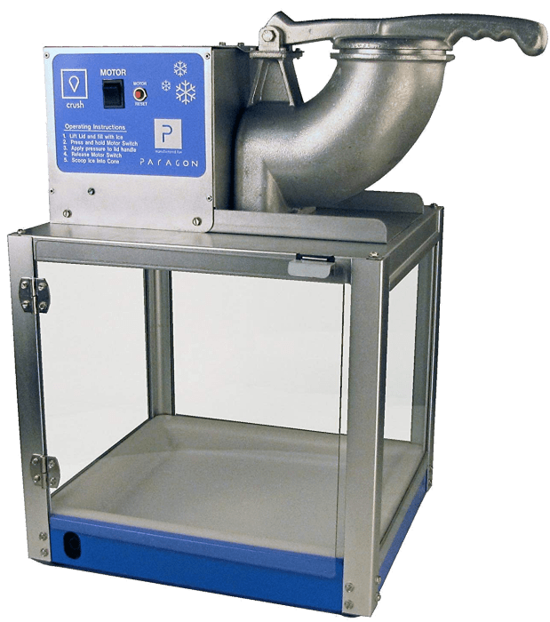 Paragon Simply-A-Blast SNO Cone Machine for Professional Concessionaires Requiring Commercial Heavy Duty Snow Cone Equipment