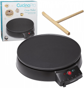 CucinaPro Non-Stick 12-inch Griddle-Electric Crepe Pan