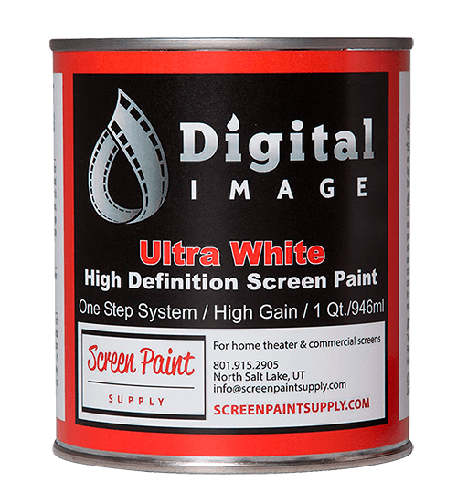 Projector Screen Paint - High Definition | 4K - Ultra White