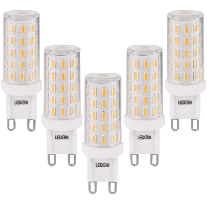 LEDGLE G9 LED Light Bulbs Wide Beam Angle Light for Home Lighting