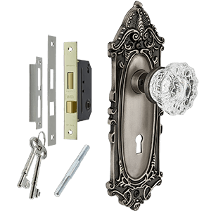 Nostalgic Warehouse Victorian Crystal Glass Door Knob