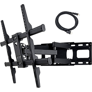 VideoSecu MW380B5 Full Motion Articulating TV Wall Mount Bracket for Most