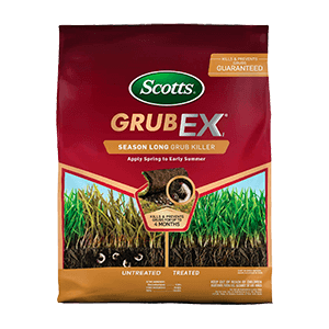 Scotts GrubEx1 - Grub Killer for Lawns, Kills White Grubs, Sod Webworms and Larvae of Japanese Beetles & More