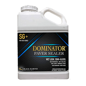 1 Gallon DOMINATOR SG+ High Gloss Paver Sealer and Decorative Concrete (Wet Look)